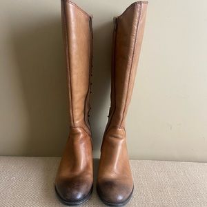 Lucky Brand Camel-Colored Riding Boots Size 6